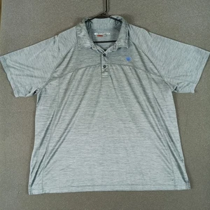 Camisa Polo Ariat AriatTEK Para Hombres 2XL Gris Serie Heat Rendimiento Golf Atlética - Imagen 1 de 13