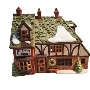 Heritage Village Collection Nicholas Nickleby Cottage Dickens Village Serie Han - Bild 1 von 9