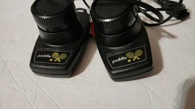 Atari Paddle Controllers Pair 2600/7800/Commodore 64 Original  - Image 1 of 4