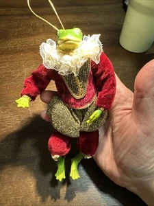 Katherine’s Collection Style 6” Prince Frog Christmas Ornament - Picture 1 of 7