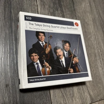 The Tokyo String Quartet Plays Beethoven 9CD Box Set Sony Classical   - Image 1 of 4