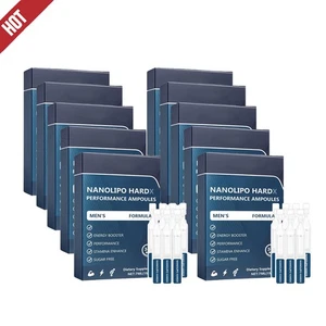 NanoLipo HardX Performance Ampoules, Advanced Men's Drops, Lmprove (4 Pack) - Picture 1 of 13