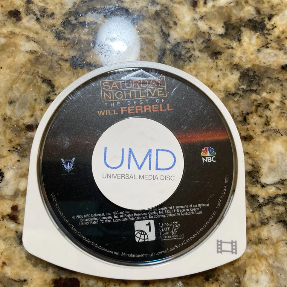 Saturday Night Live Best of Will Ferrell UMD Sony PSP PlayStation Portable Foto 1 de 2