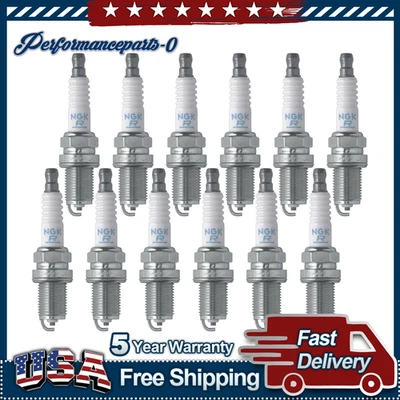 Свеча зажигания 12x для Mercedes-Benz CLK320 NGK 2003-2005 годов выпуска - Изображение 1 из 3