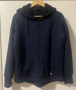 Macpac Women’s Waffle Sherpa Hooded Jacket Size 14 - Picture 1 of 9