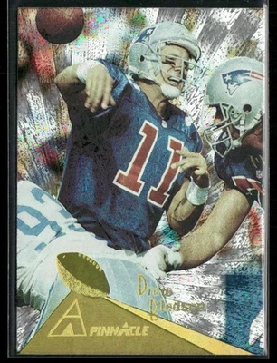 1994 Pinnacle Trophy Collection Drew Bledsoe #92 New England Patriots - Image 1 of 2