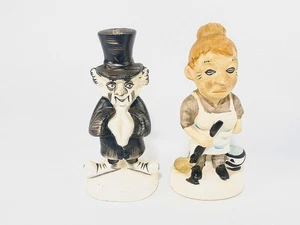 Vintage Ray-Gee Mortician & Cleaning Lady Salz & Pfefferstreuer Set, Japan, selten - Bild 1 von 10