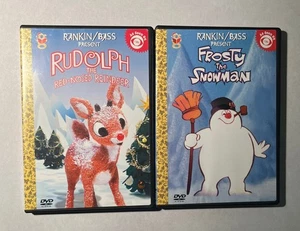 Christmas Movie Lot 2 Rudolph , Frosty The Snowman As Seen On CBS  - Imagen 1 de 2