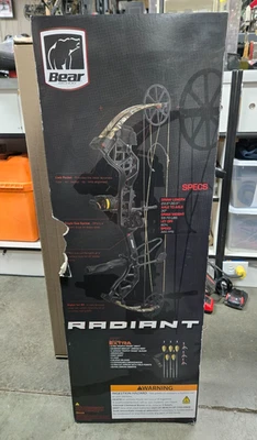 NEW Bear Radiant Archery Bow RTH Extra 70# RH Mossy Oak DNA - Camo  AV45A1X0E7R - Image 1 of 4