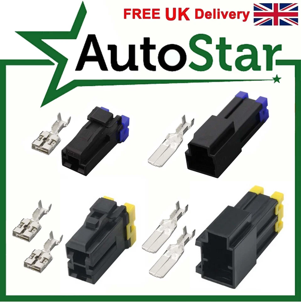 ASC 1 & 2 Way / Pin High Current 9.5mm Multi Connector & Terminals 60AMP 60-A Rated