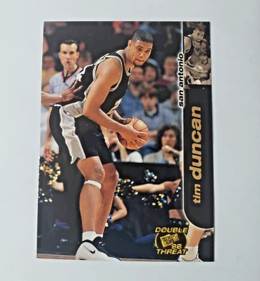 1998 PRESS PASS BASQUETE TIM DUNCAN #35 SAN ANTONIO SPURS - Imagem 1 de 2