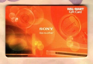 WALMART Sony, Like No Other ( 2005 ) Gift Card ( $0 ) - Picture 1 of 1