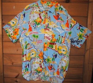 Vintage Hawaiian Shirt by Jams World- size XL- Made in USA - Picture 1 of 3