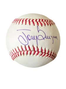 TONY GWYNN BOLD SIGNED BASEBALL AUTO HOF SAN DIEGO PADRES HALL OF FAME PSA COA - Picture 1 of 5