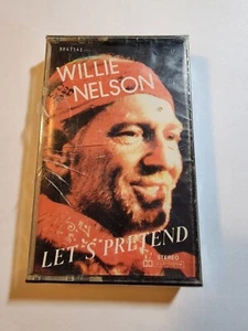 Willie Nelson - Let's Pretend - 1986 blue ribbon -Factory Sealed CS6 - Picture 1 of 2