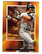 1997 E-X2000 Fleer/Skybox #7 Rafael Palmeiro BALTIMORE ORIOLES