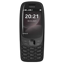 Nokia 6310 Dual SIM Keypad Phone with a 2.8” Screen, Wireless FM Radio and Rear 