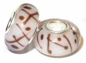 Perle für Sammelarmband. Bead. Bettelarmband - Muranoglas mit 925er Silber. - Picture 1 of 1