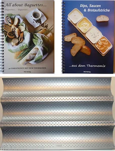 PXL Set Baguetteblech + All about Bag. + Dips.aus- mit dem Thermomix TM31 / TM5 - Bild 1 von 6