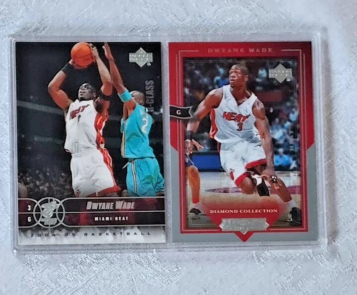 2004-05 Upper Deck Dwyane Wade R-Class #44, 2004-05 Diamond Collection All Star - Image 1 of 4