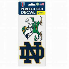 Notre Dame Fighting Irish Perfect Cut Decal (Set of 2), FREE SHIPPING