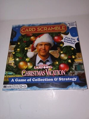 National Lampoon's Christmas Vacation Card Scramble Game SEALED NEW - Image 1 of 2