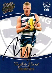 Signed 2014 GEELONG CATS AFL Card TAYLOR HUNT - Bild 1 von 3