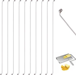 10pcs Cheese Slicer Wire, 5.5inch Cheese Slicer Replacement Wires Cheese Cutter - Picture 1 of 11