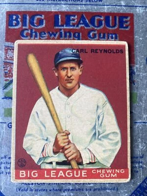 1933 Goudey Carl Reynolds - Image 1 of 2
