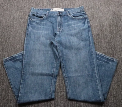 Y2K GAP Classic Straight Fit Jeans Midrise Pepper Stone Distressed Men's 34x34 - Image 1 of 4