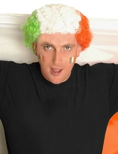 Nueva Peluca Rizada Irlandesa Unisex San Patricio despedida de soltero despedida de soltero noche diversión fiesta Irlanda - Imagen 1 de 1