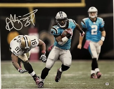 DeAngelo Williams Carolina Panthers autografiado 16x20 (PSA) Foto 1 de 3