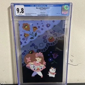 Biene and Welpe #1 CGC 9.8 Virgin 1:25 Variante 2014 SELTEN NIEDRIGER DRUCK 1 IN VOLKSZÄHLUNG - Bild 1 von 3