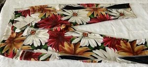 Capri Leggings High Waisted Mesh Contrast With Pockets. Pescadores De Mujer. - Picture 1 of 4