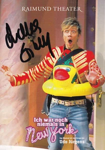 Autogramm - Andreas Bieber (Musical - Ich war noch niemals in New York) - Wien - Bild 1 von 1