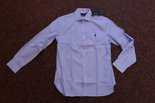 New Polo Ralph Lauren Men's SLIM FIT Button Up Shirt - 16.5 34/35 | Blue-White