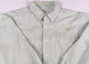 Camisa Bass Pro Shops Hombres Grande Verde Tattersall Ventilada Camisa de Pesca Manga Larga - Imagen 1 de 24