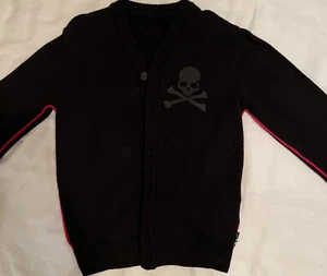 philipp plein sweater kids boys black size 4 - Picture 1 of 5