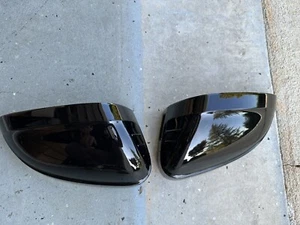 OEM Audi RS5 Mirror Covers Gloss Black - Picture 1 of 6