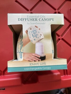 Essential Oils Diffuser Canopy ENJOY LIFE by ScentSationals *Canopy Only - Image 1 of 4