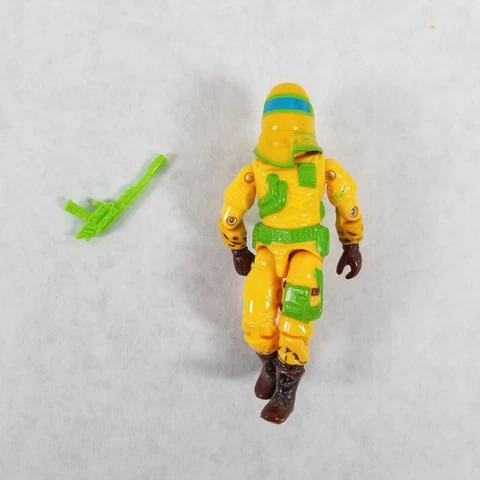 HASBRO GI JOE 1991 CLEAN SWEEP HAT/GUN/BACKPACK ONLY Cover