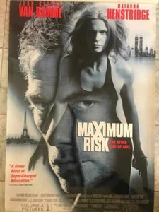Póster de película original Maximum Risk de una cara - 27x40 - Imagen 1 de 1