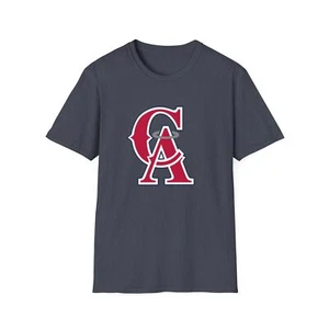 California Angels Throwback Unisex T-Shirt, Anaheim Baseball Fan Apparel Gift, - Picture 1 of 29
