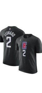 NWT Kawhi Leonard #2 Clippers Jumpman Nike Jersey Shirt Size Youth Large 14-16 - Picture 1 of 3