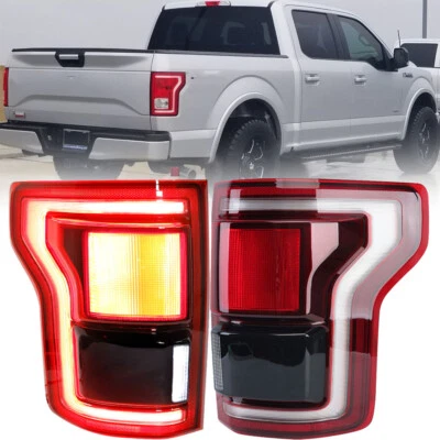 For 2015-2020 Ford F150 [Incandescent Upgrade Raptor] Full LED Tail Lights Lamps - Image 1 of 4