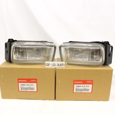 HONDA Genuine NSX NA1 NA2 ACURA Fog Light Lamp Rh&Lh SET Front Lights OEM Japan - Imagem 1 de 4