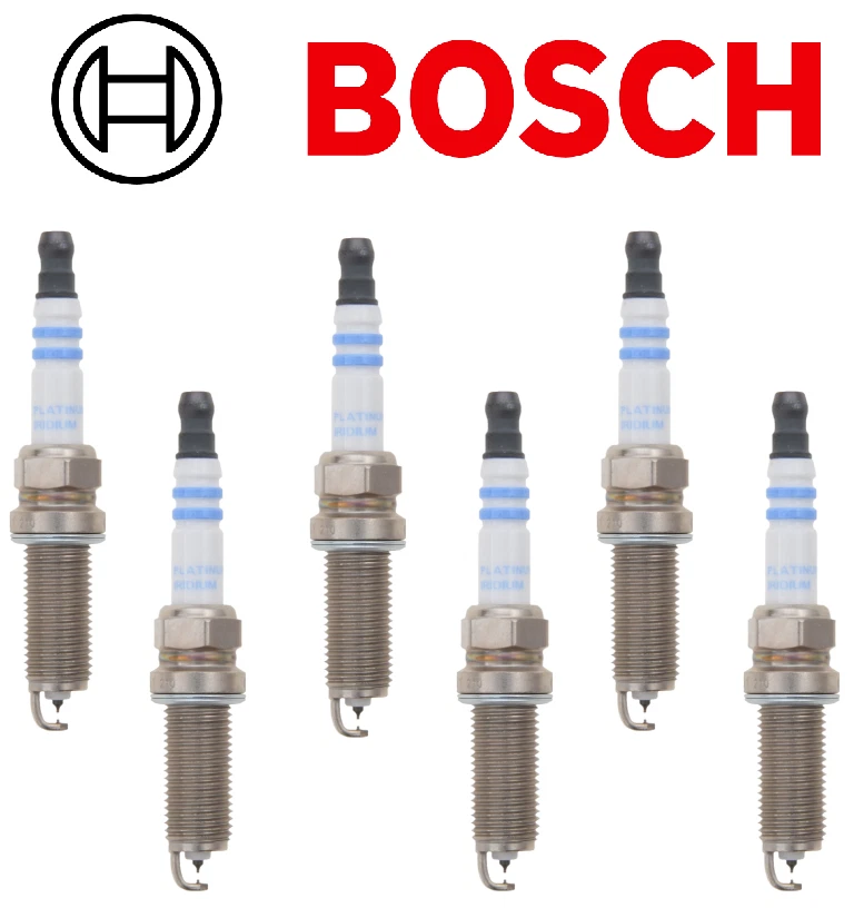 Juego de 6 bujías Bosch para Nissan Frontier, NV1500, NV2500, NV3500, Xterra Foto 1 de 1
