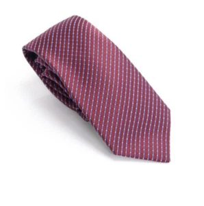 Nautica Men's Neck Tie Red Agnes Grid Plaid Skinny Slim Silk New $55  - Picture 1 of 1