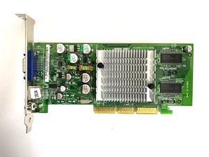 ASUS V9180MAGIC/T/64M/4L NVIDIA GEFORCE4 AGP CARD VGA SVID COMP OUT MXB137 - Picture 1 of 3