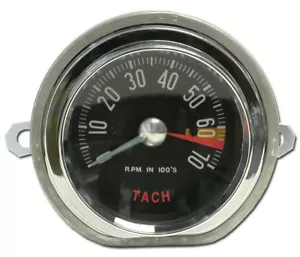 Tacómetro Corvette 1959 - unidad generador - 6300 rpm Redline - nuevo - Imagen 1 de 1